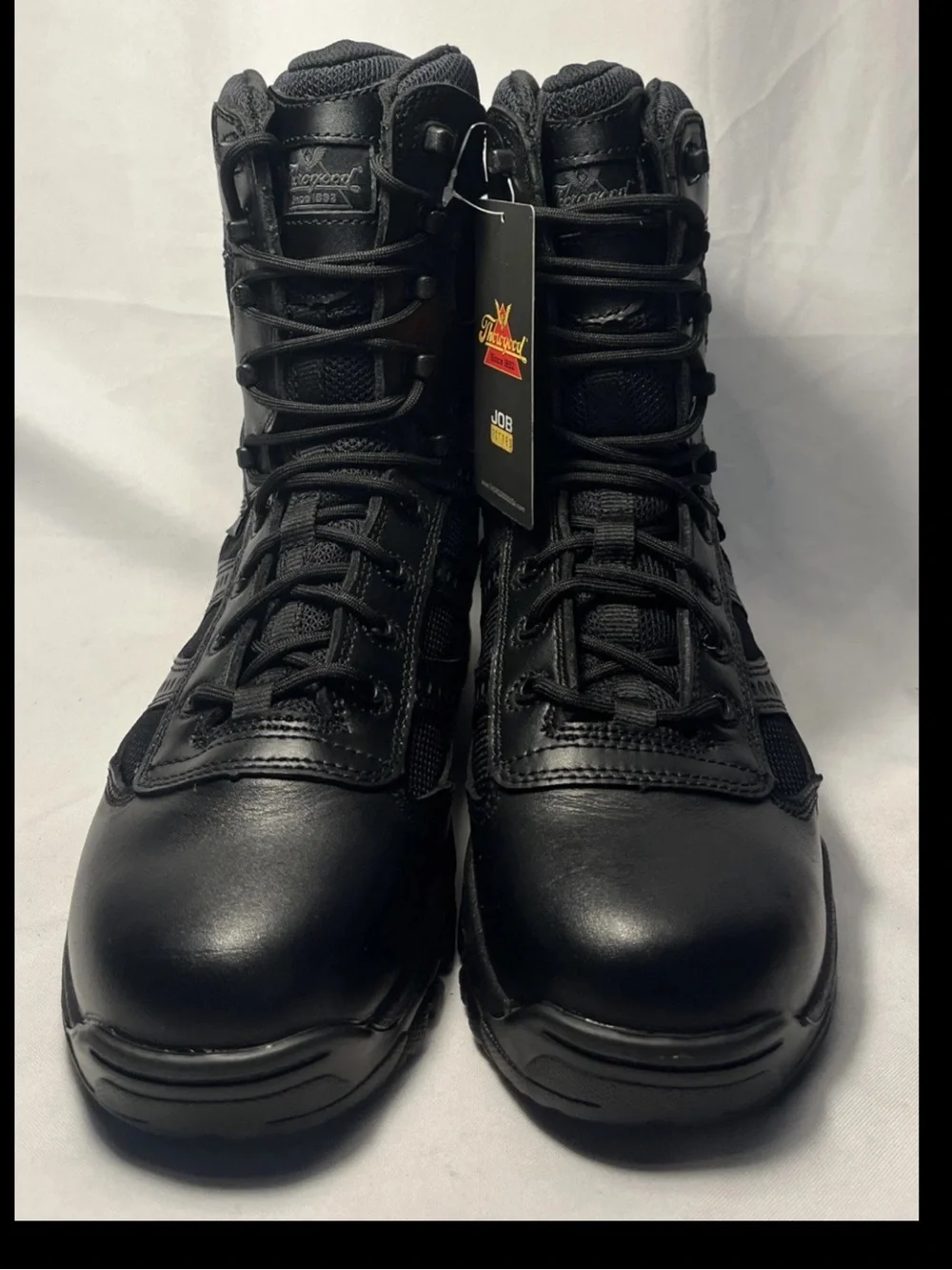 Thorogood Deuce Series Waterproof 8″  Tactical Side Zip Boots 834-6219 Size 9 W